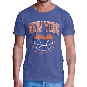 Brooklyn Vertical Basketball Sports Fan Short Sleeve T-Shirt  Brooklyn